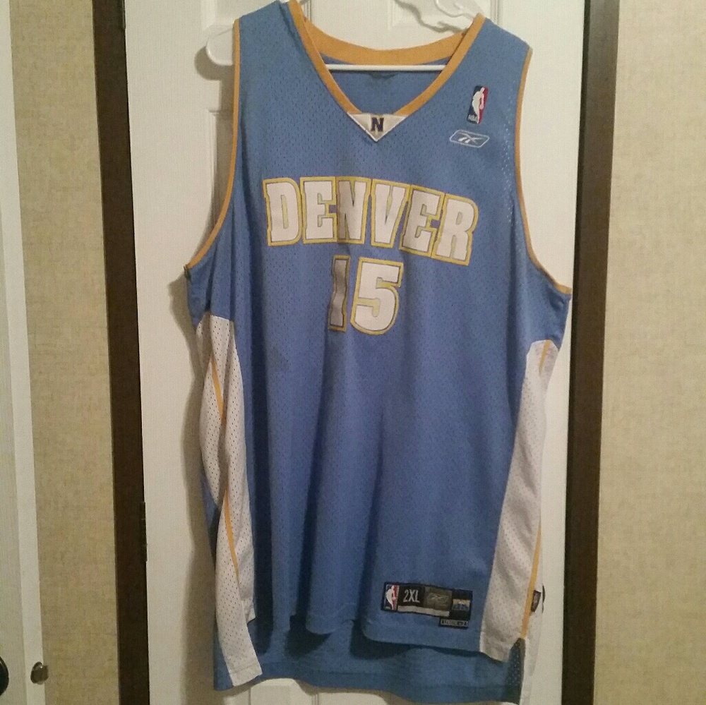 Denver Nuggets Anthony Basketball Jersey Size 2XL